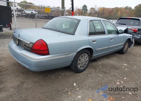 2006 Mercury Grand Marquis Gs z USA, uszkodzony, nr VIN 2MEFM74W66X637201